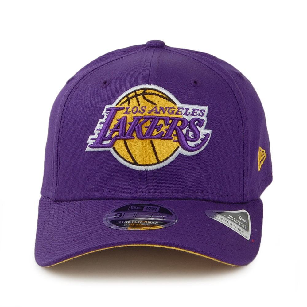 Gorra Snapback 9FIFTY NBA Stretch L.A. Lakers de New Era - Morado