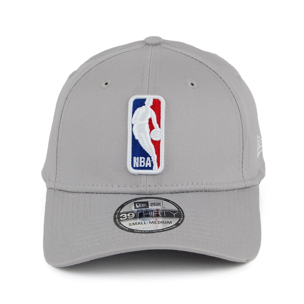 Gorra de béisbol 39THIRTY NBA League Shield de New Era - Gris