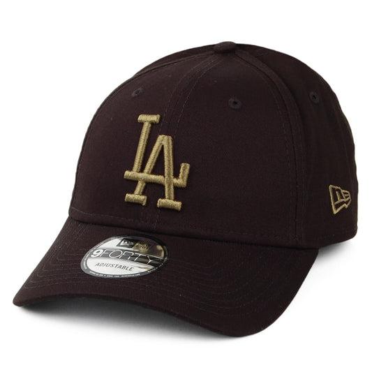 Gorra de béisbol 9FORTY MLB League Basic L.A. Dodgers de New Era - Negro-Oliva