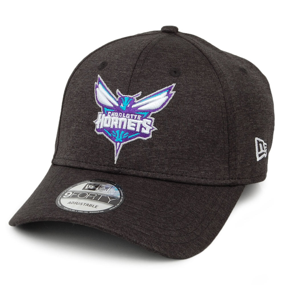Gorra de béisbol 9FORTY NBA Shadow Tech Charlotte Hornets de New Era - Negro