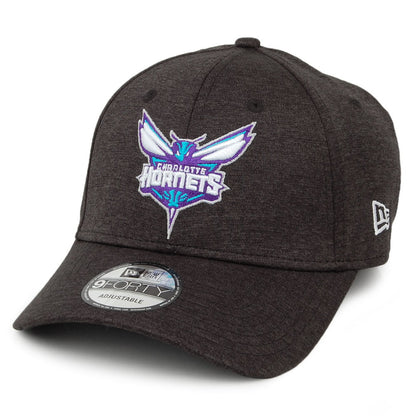Gorra de béisbol 9FORTY NBA Shadow Tech Charlotte Hornets de New Era - Negro