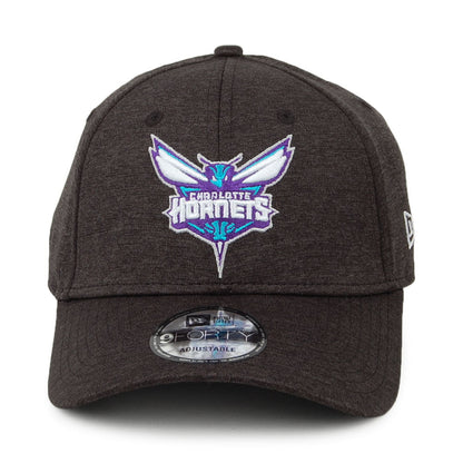 Gorra de béisbol 9FORTY NBA Shadow Tech Charlotte Hornets de New Era - Negro