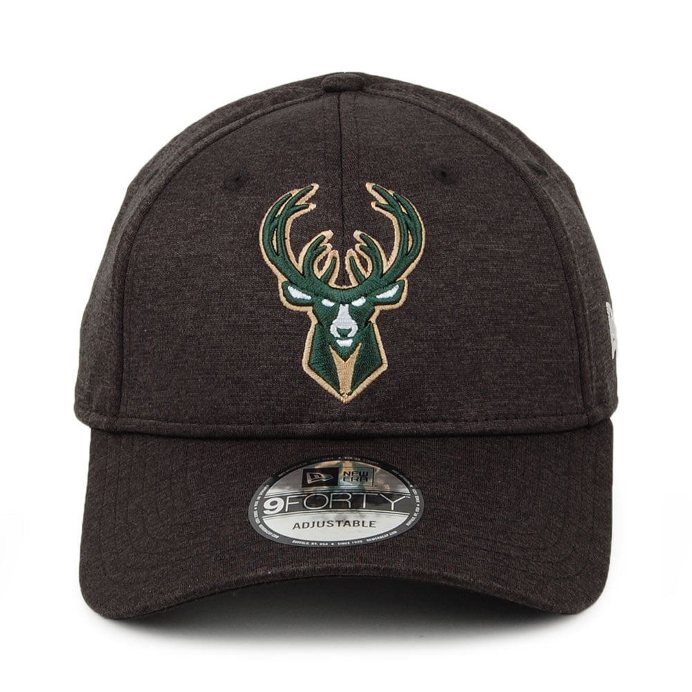 Gorra de béisbol 9FORTY NBA Shadow Tech Milwaukee Bucks de New Era - Negro