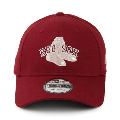 Gorra de béisbol 9FORTY Vintage MLB Boston Red Sox de New Era - Burdeos