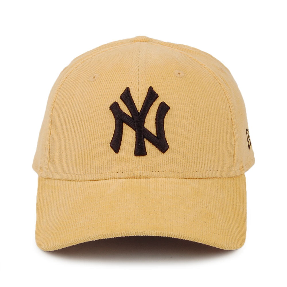 Gorra de béisbol 9FORTY MLB Corduroy New York Yankees de New Era - Amarillo