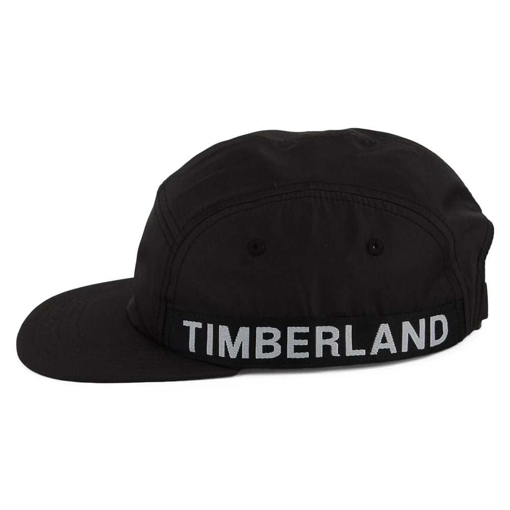 Gorra 5 paneles Jacquard Logo de Timberland - Negro
