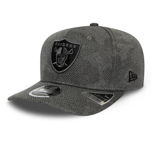 Gorra Snapback 9FIFTY NFL Engineered Plus Las Vegas Raiders de New Era - Negro-Gris