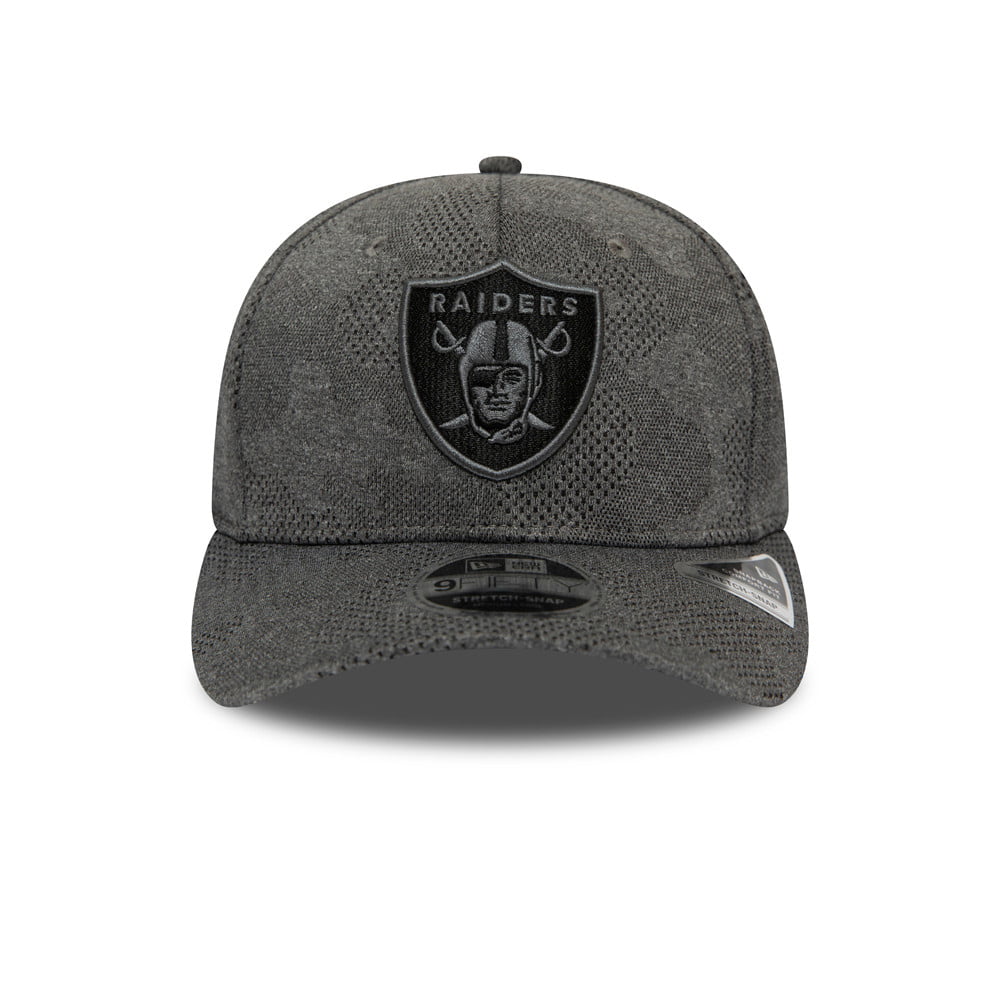 Gorra Snapback 9FIFTY NFL Engineered Plus Las Vegas Raiders de New Era - Negro-Gris