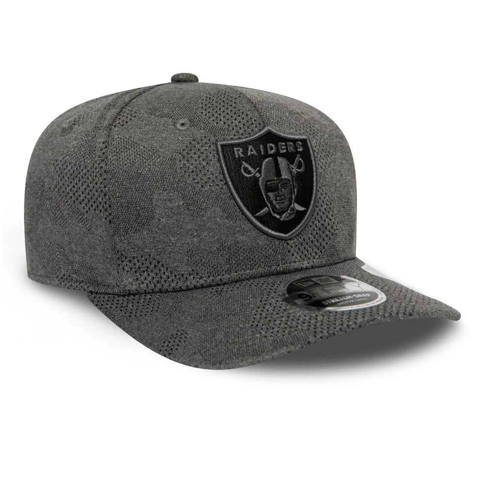 Gorra Snapback 9FIFTY NFL Engineered Plus Las Vegas Raiders de New Era - Negro-Gris
