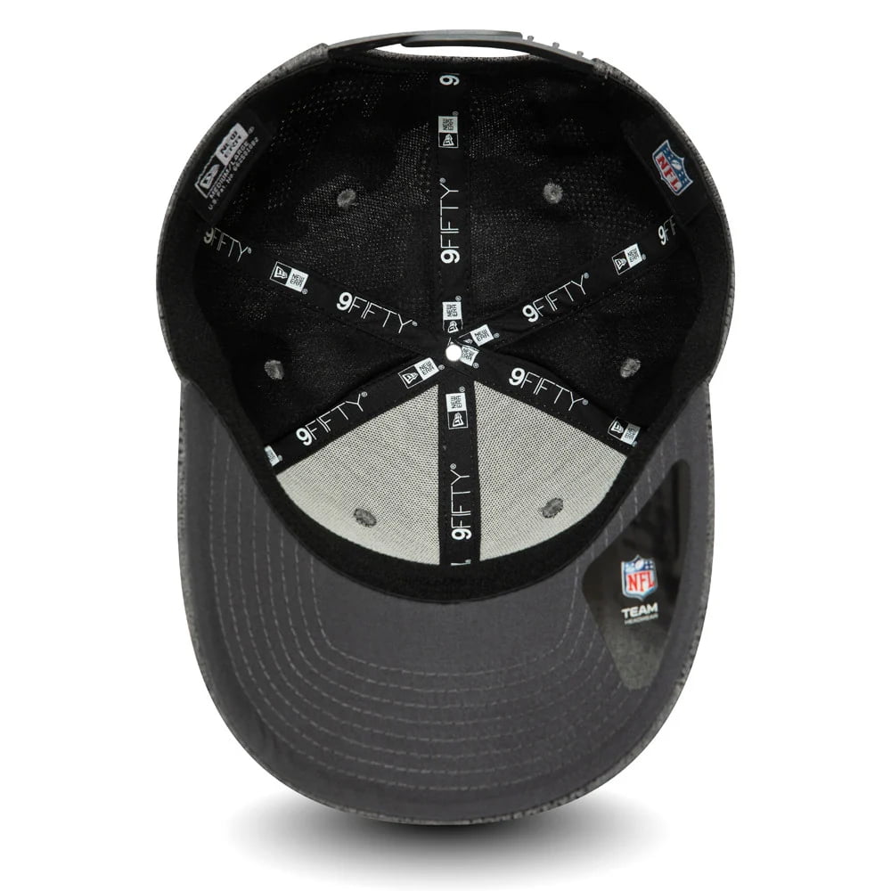 Gorra Snapback 9FIFTY NFL Engineered Plus Las Vegas Raiders de New Era - Negro-Gris