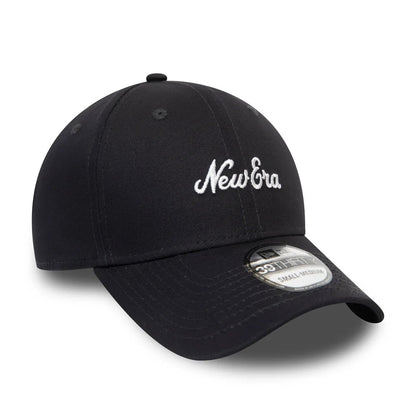 Gorra de béisbol 39THIRTY Cursive Logo de New Era - Azul Marino