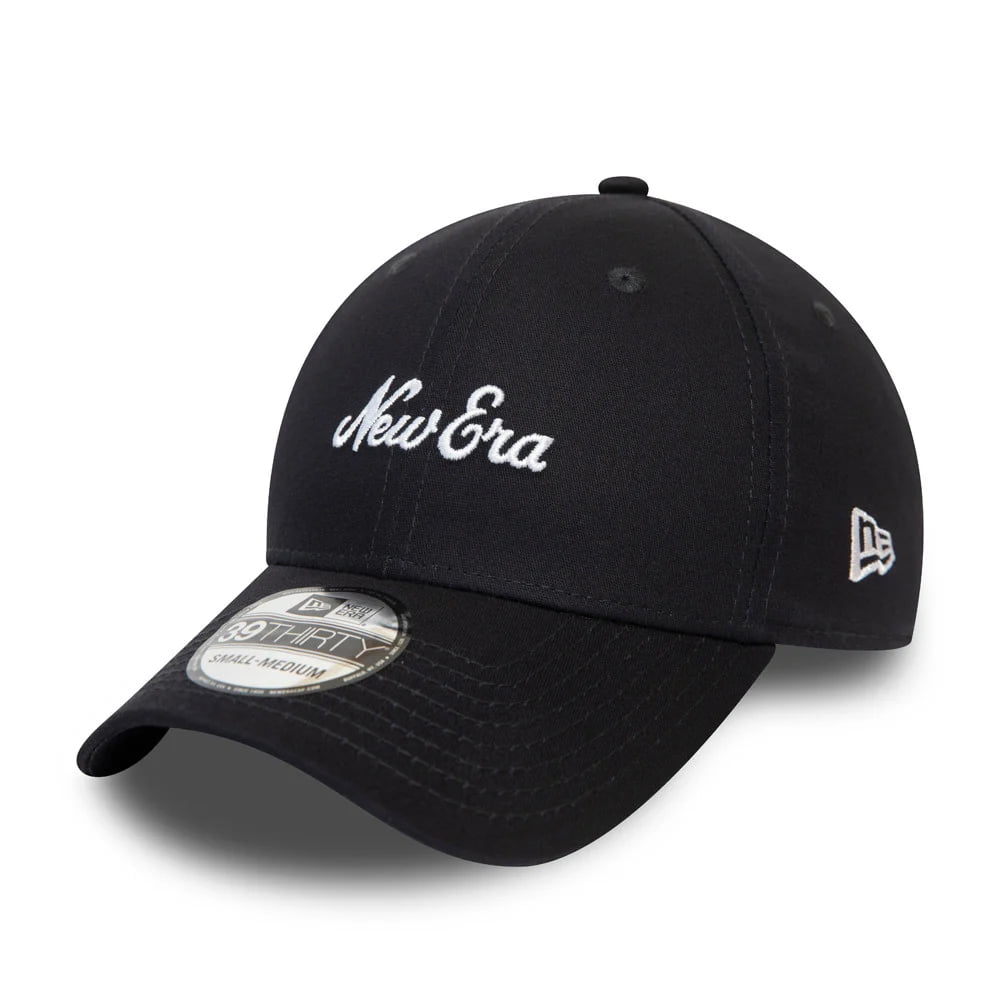 Gorra de béisbol 39THIRTY Cursive Logo de New Era - Azul Marino