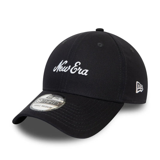 Gorra de béisbol 39THIRTY Cursive Logo de New Era - Azul Marino