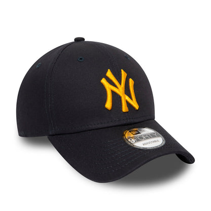 Gorra de béisbol 9FORTY MLB League Essential ll New York Yankees de New Era - Azul Marino-Amarillo