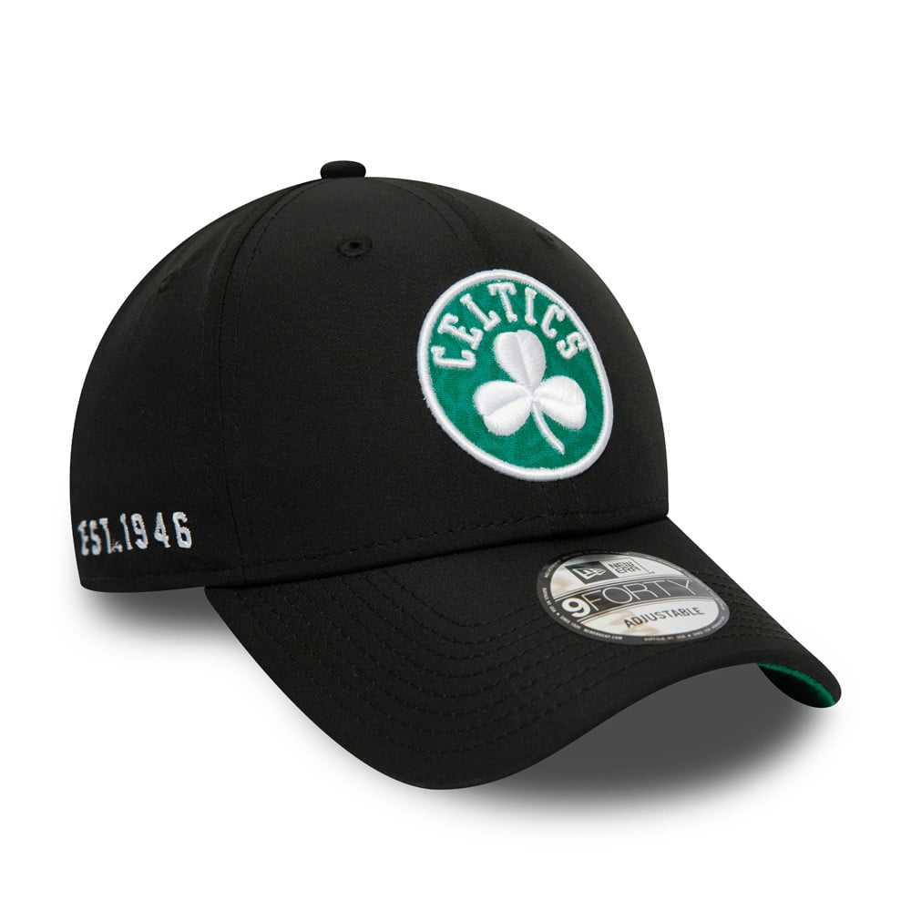 Gorra de béisbol 9FORTY NBA Hook Boston Celtics de New Era - Negro