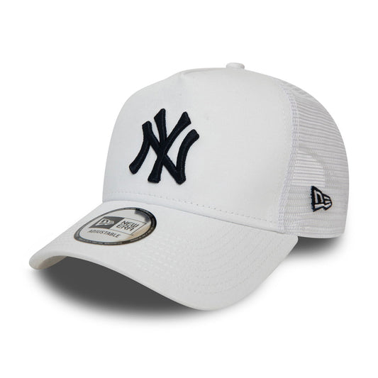 Gorra Trucker MLB League Essential New York Yankees de New Era - Blanco-Negro
