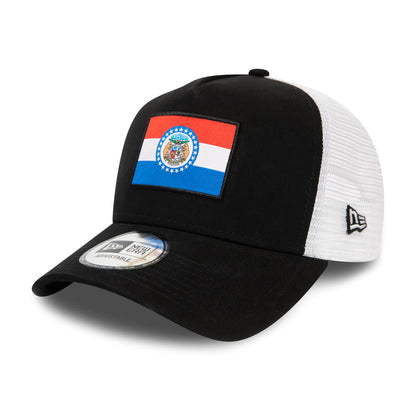 Gorra Trucker Missouri Flag de New Era - Negro