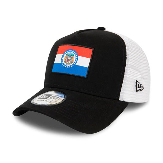 Gorra Trucker Missouri Flag de New Era - Negro