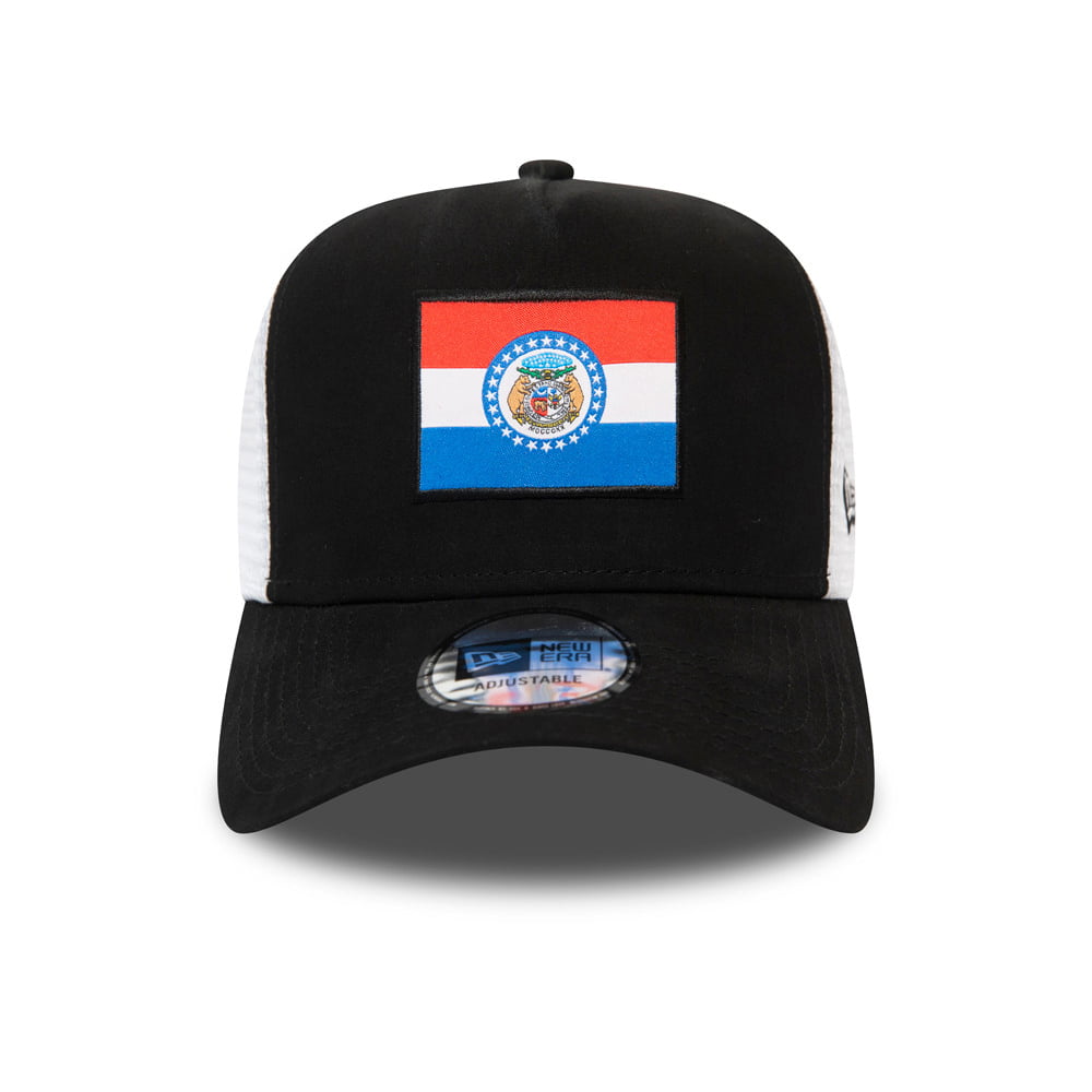 Gorra Trucker Missouri Flag de New Era - Negro