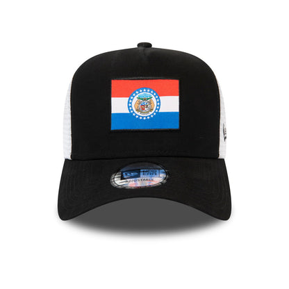 Gorra Trucker Missouri Flag de New Era - Negro