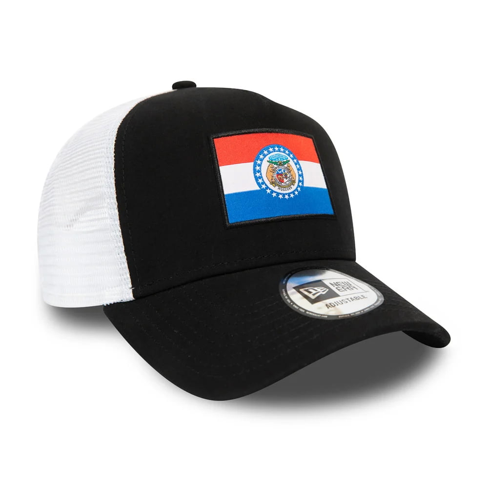 Gorra Trucker Missouri Flag de New Era - Negro