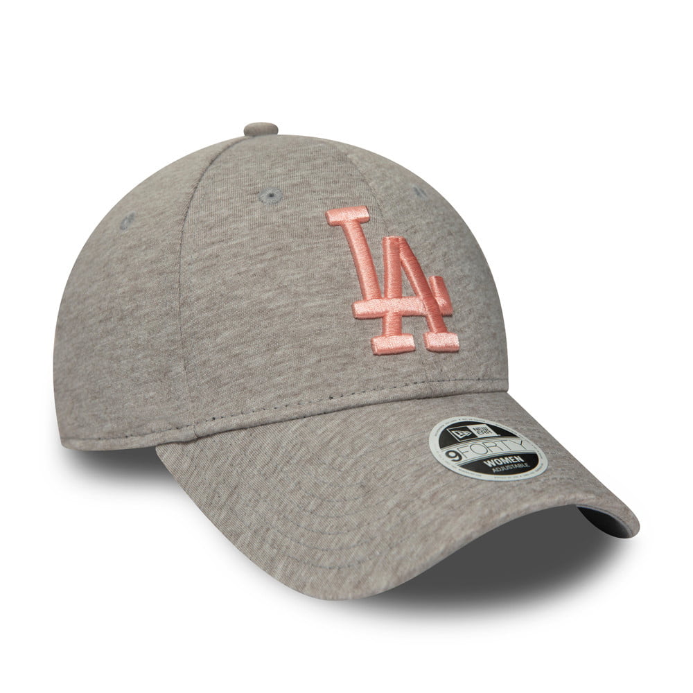 Gorra de béisbol mujeres 9FORTY MLB Snap L.A. Dodgers de New Era - Gris-Rosa