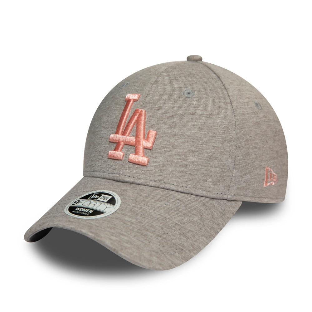 Gorra de béisbol mujeres 9FORTY MLB Snap L.A. Dodgers de New Era - Gris-Rosa