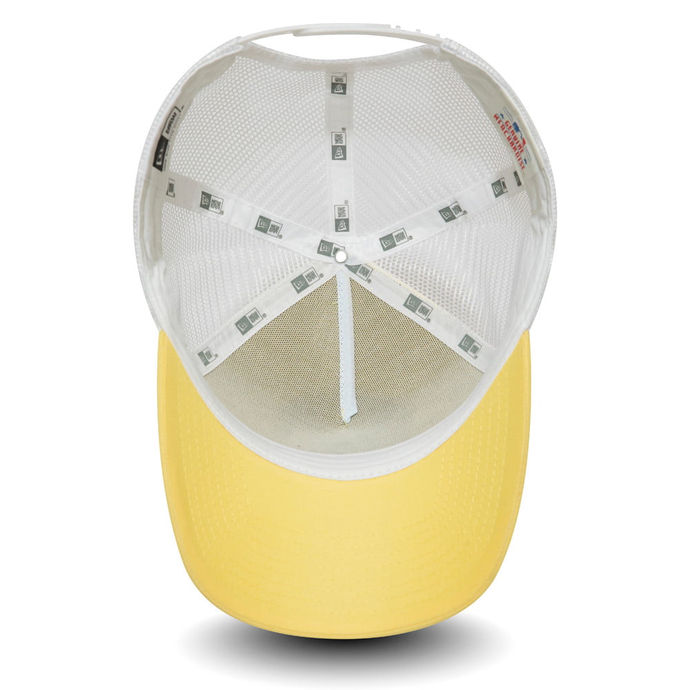 Gorra Trucker MLB League Essential L.A. Dodgers de New Era - Amarillo Claro