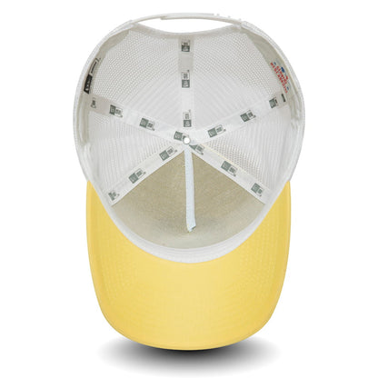 Gorra Trucker MLB League Essential L.A. Dodgers de New Era - Amarillo Claro