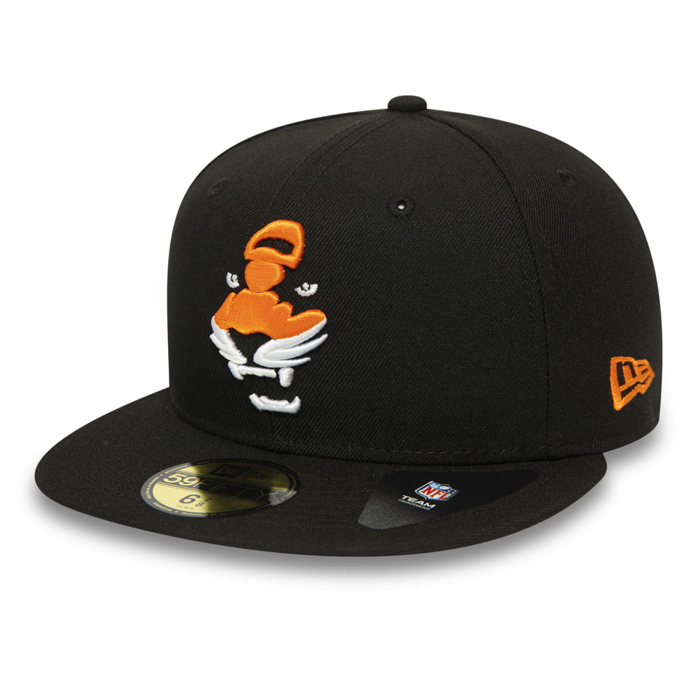 Gorra de béisbol 59FIFTY NFL Team Tonal Shadow Logo Cincinnati Bengals de New Era - Negro