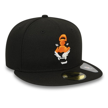 Gorra de béisbol 59FIFTY NFL Team Tonal Shadow Logo Cincinnati Bengals de New Era - Negro