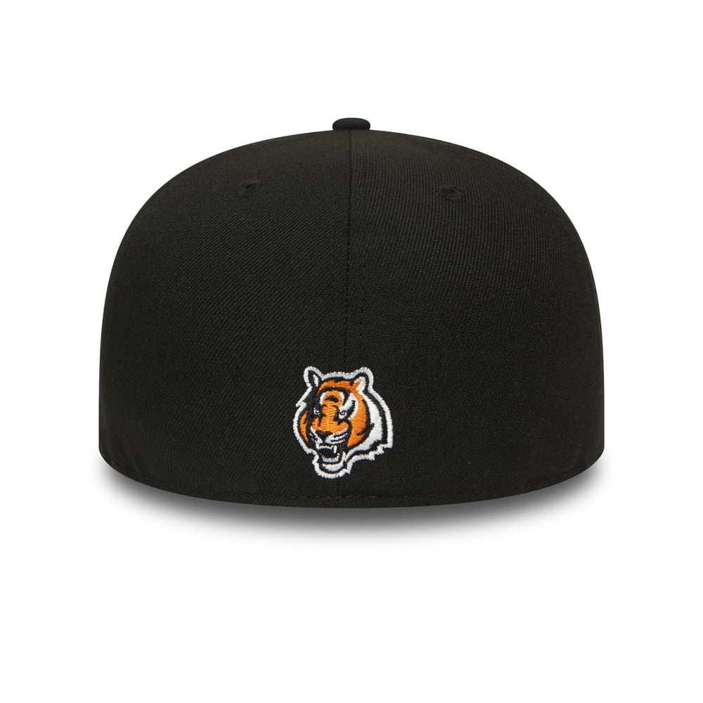 Gorra de béisbol 59FIFTY NFL Team Tonal Shadow Logo Cincinnati Bengals de New Era - Negro