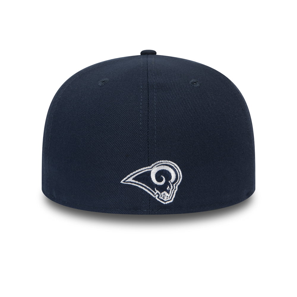 Gorra de béisbol 59FIFTY NFL Team Tonal Shadow Logo Los Angeles Rams de New Era - Azul Marino