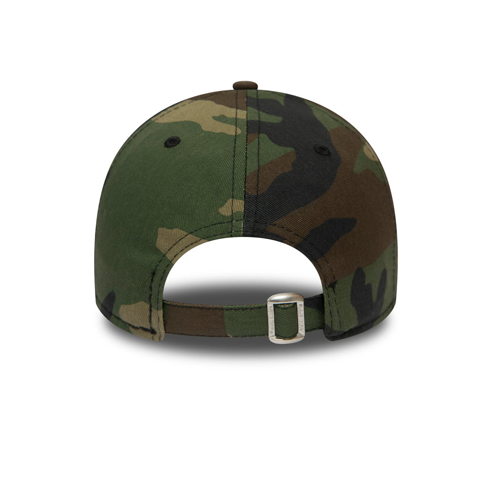 Gorra de béisbol 9FORTY MLB Camo Essential New York Yankees de New Era - Camuflaje-Naranja