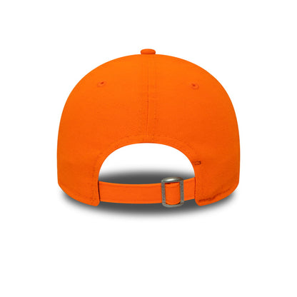 Gorra de béisbol 9FORTY MLB League Essential L.A. Dodgers de New Era - Naranja Neón