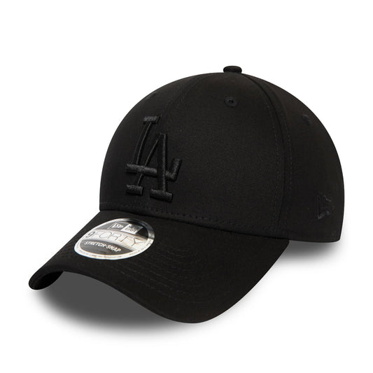 Gorra de béisbol 9FORTY MLB Stretch Snap L.A. Dodgers de New Era - Negro sobre Negro