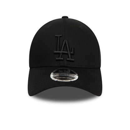 Gorra de béisbol 9FORTY MLB Stretch Snap L.A. Dodgers de New Era - Negro sobre Negro