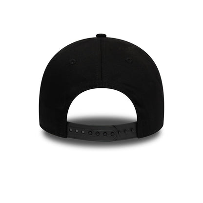 Gorra de béisbol 9FORTY NBA Stretch Snap Chicago Bulls de New Era - Negro sobre Negro