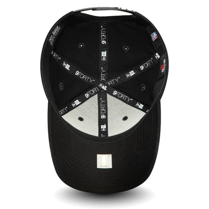 Gorra de béisbol 9FORTY NBA Stretch Snap Chicago Bulls de New Era - Negro sobre Negro