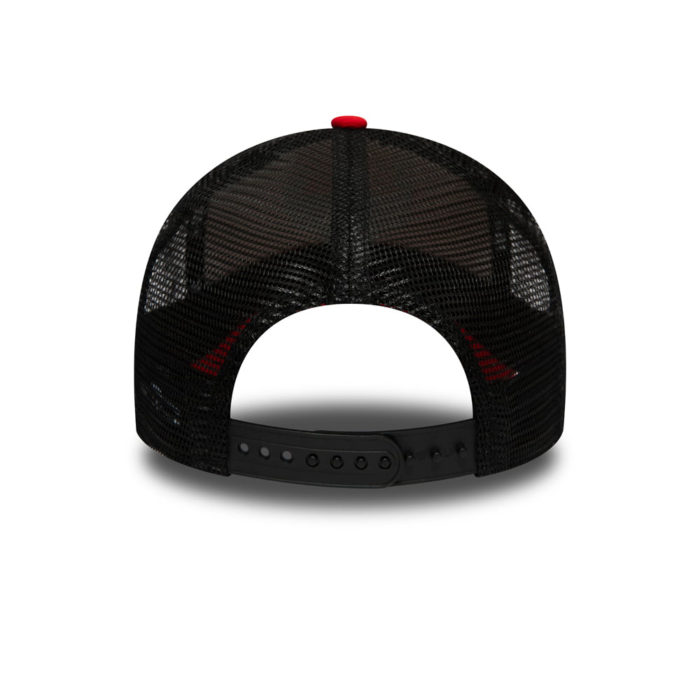 Gorra Trucker NBA Animal Print Chicago Bulls de New Era - Rojo