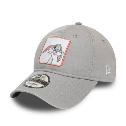 Gorra de béisbol 9TWENTY Looney Tunes Bugs Bunny de New Era - Gris