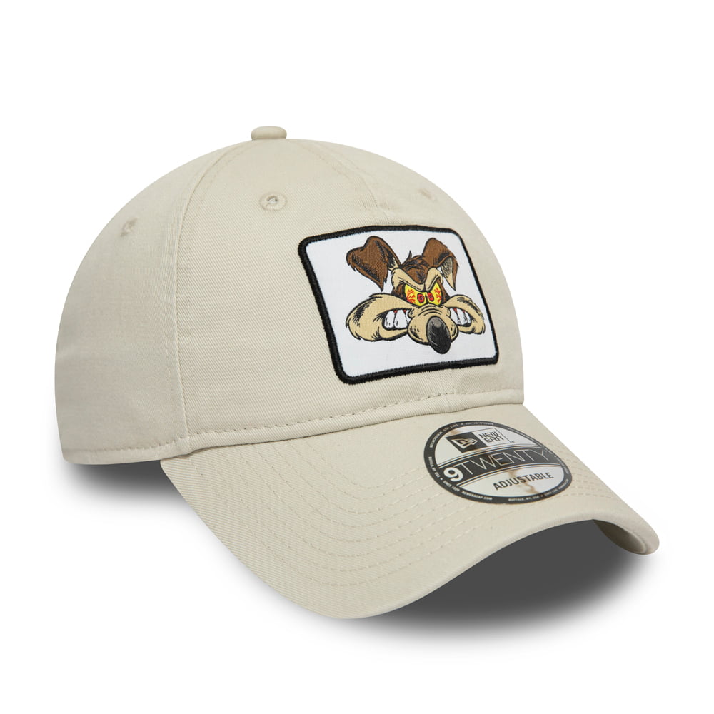 Gorra de béisbol 9TWENTY Looney Tunes Wile E. Coyote de New Era - Piedra
