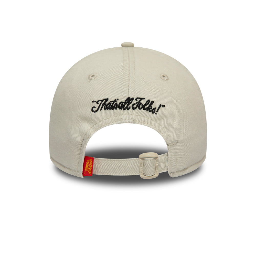 Gorra de béisbol 9TWENTY Looney Tunes Wile E. Coyote de New Era - Piedra