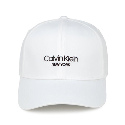 Gorra de béisbol NY Classic de Calvin Klein - Blanco