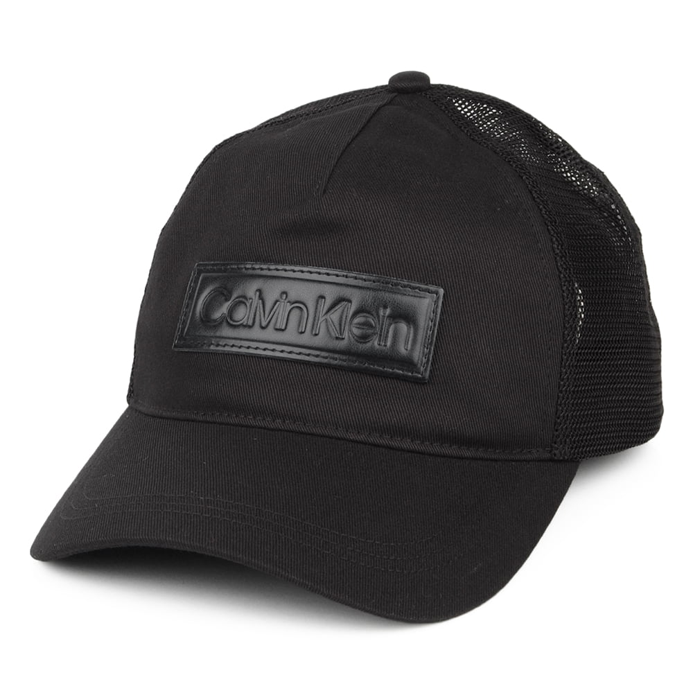 Gorra Trucker High Raised de Calvin Klein - Negro