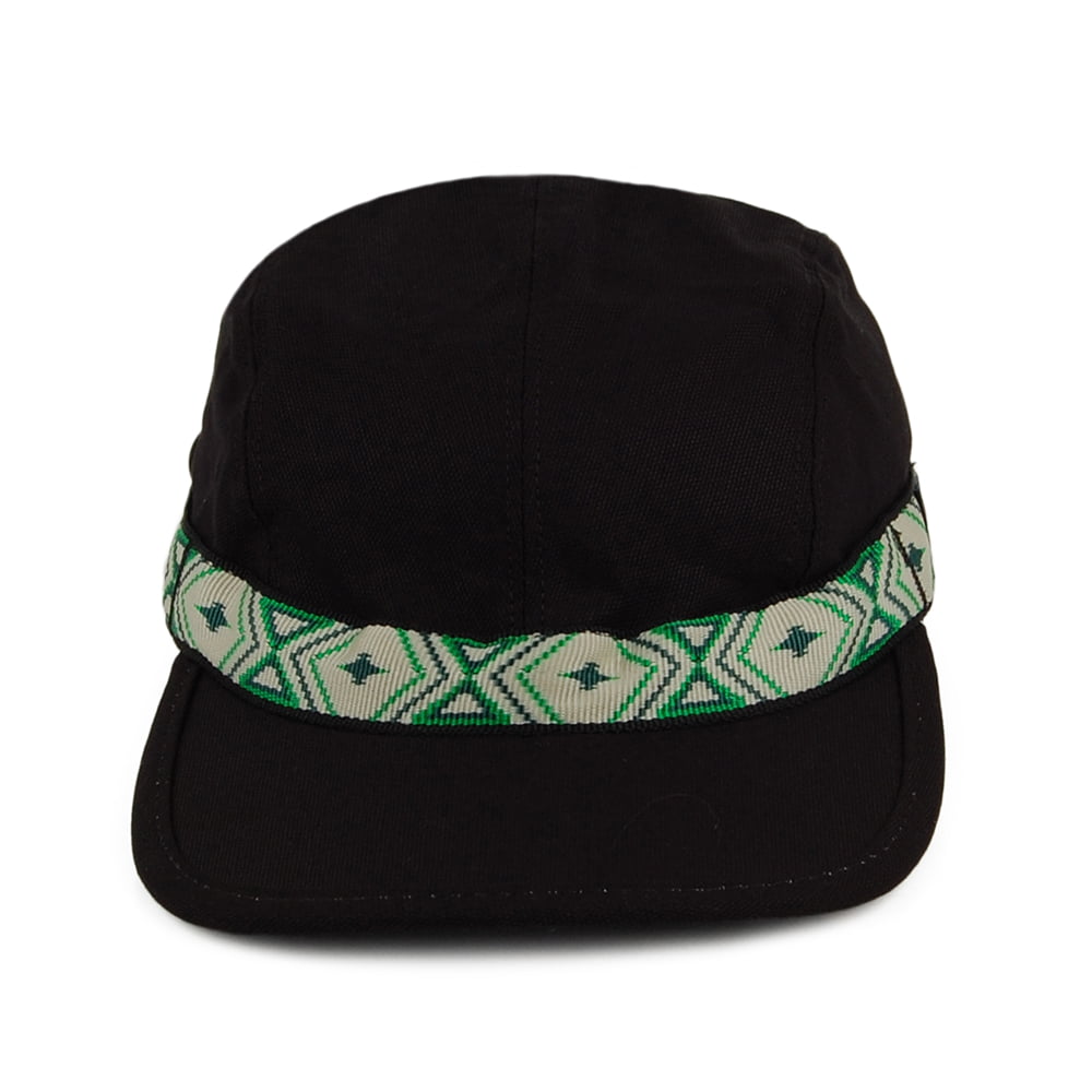 Gorra Strapback de algodón de Kavu - Negro