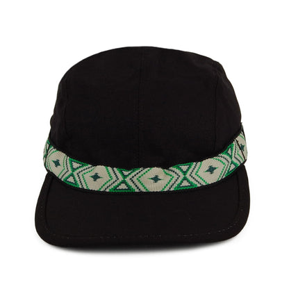 Gorra Strapback de algodón de Kavu - Negro