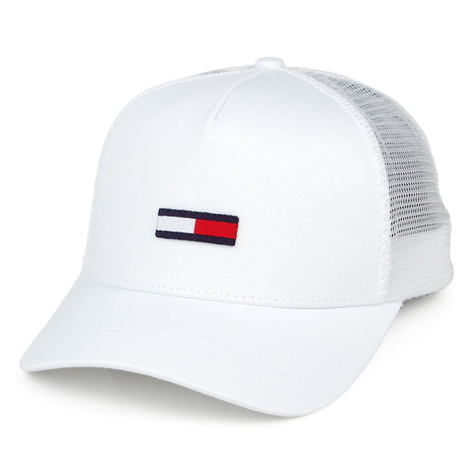 Gorra Trucker Flag de Tommy Hilfiger - Blanco