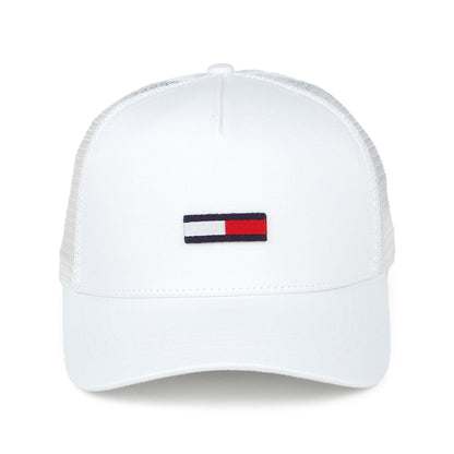 Gorra Trucker Flag de Tommy Hilfiger - Blanco