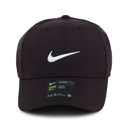 Gorra de béisbol Legacy 91 Tech Tonal Stripes de Nike Golf - Negro